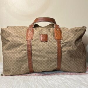 Celine Tan and Brown Travel Bag